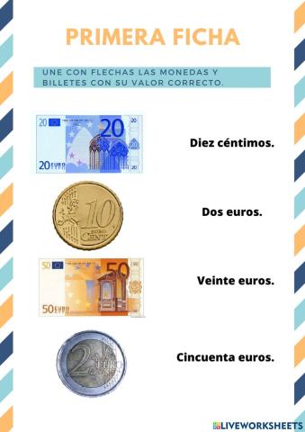 Reconocimiento de dinero.