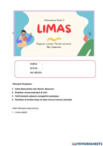 Lkpd unsur-unsur limas