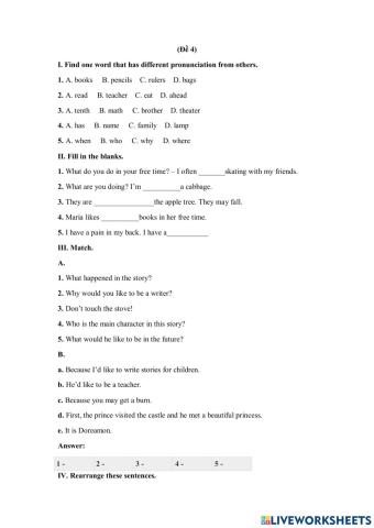 Mid second term grade 5 no.4