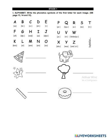 Vida cotidiana stage 1