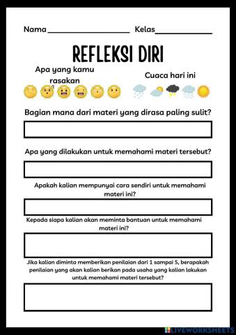 Refleksi diri