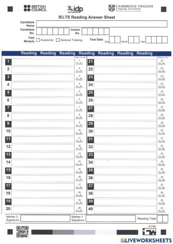 IELTS Reading - Advanced