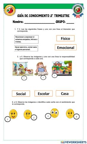Guía de fce 2° trimestre
