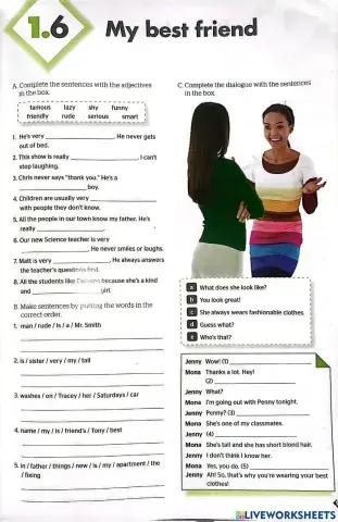 My best friend workshop