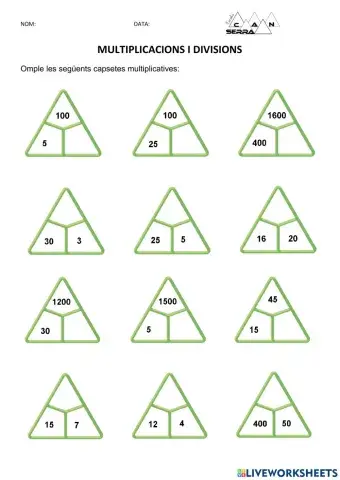 Multipliquem i dividim