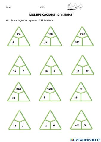 Multipliquem i dividim