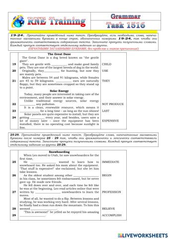 RNE Practice Grammar 1516