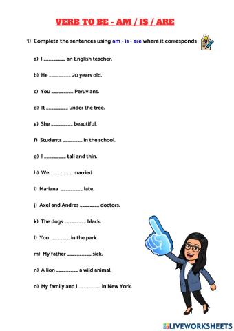 Verb to be - simple present