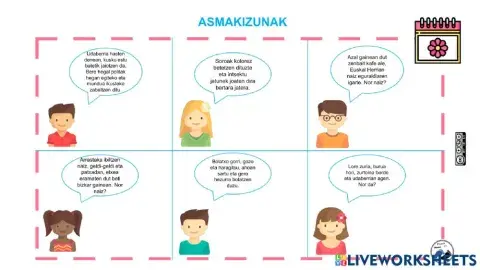 Udaberria asmakizunak