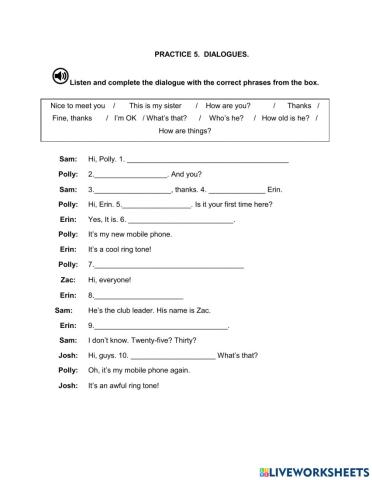 Personal information