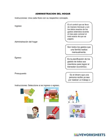Administración del hogar