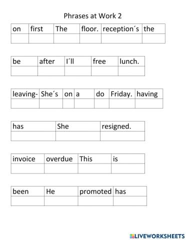 Phrases at Work 2