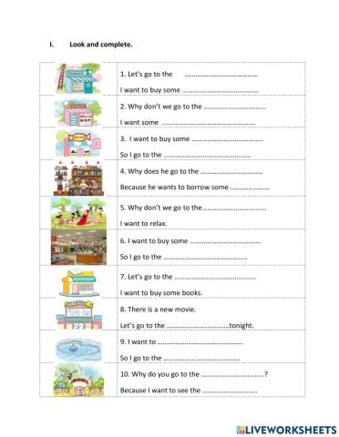 L34.U16.Let's go to the bookshop.HW