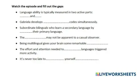 The benefits of a bilingual brain