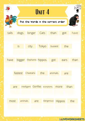 5th grade. Unit 4. Sheet 7. Richmond