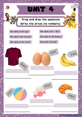 4th grade. Unit 4. Sheet 5. Richmond