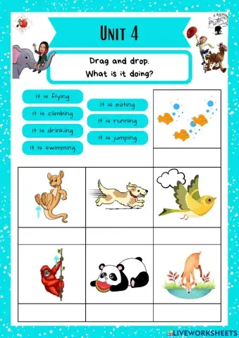 3rd grade. Unit 4. Sheet 3. Richmond