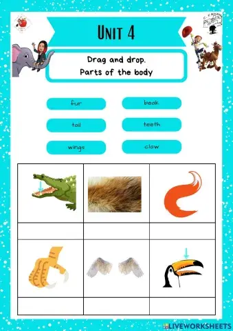 3rd grade. Unit 4. Sheet 4. Richmond