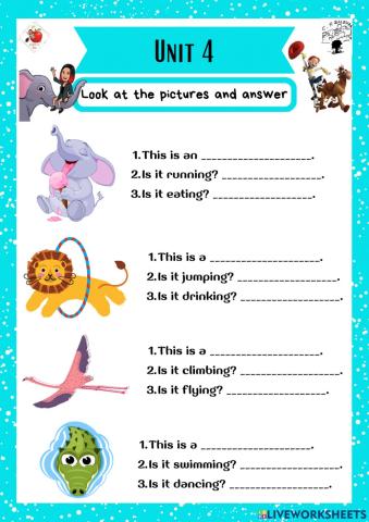 3rd grade. Unit 4. Sheet 5. Richmond