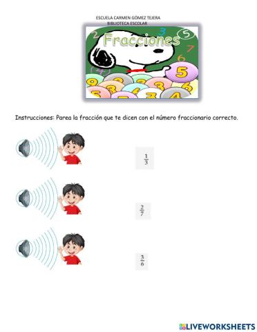 Parear fracción