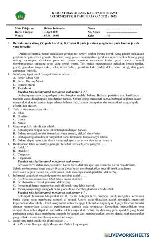 Soal PAT