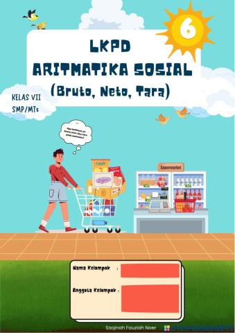 Lkpd aritmatika sosial pertemuan 6