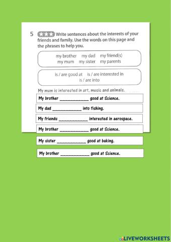 English year 5 cefr workbook  exercise 5 page 4
