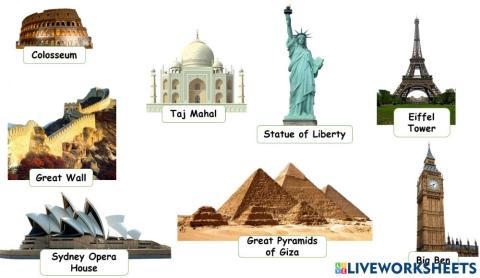 Famous landmarks