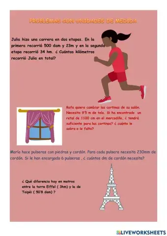 Problemas con unidades de longitud