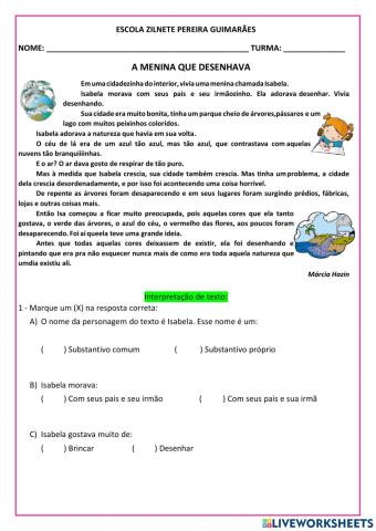 Interpretação de Texto