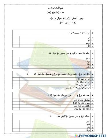 Orang yang berhak menerima zakat - Amil