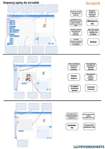 Scratch - okno programu