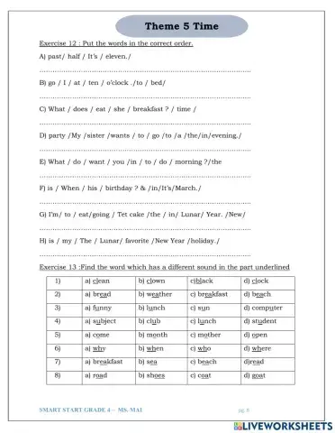 Smart start 4 unit 5