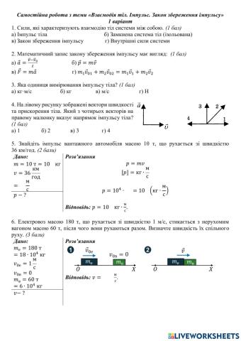 Закон збереження імпульсу