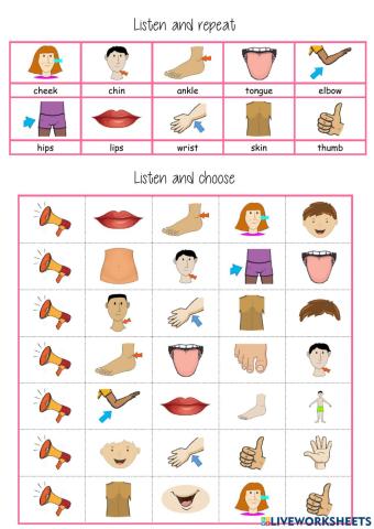 listen and choose body 3