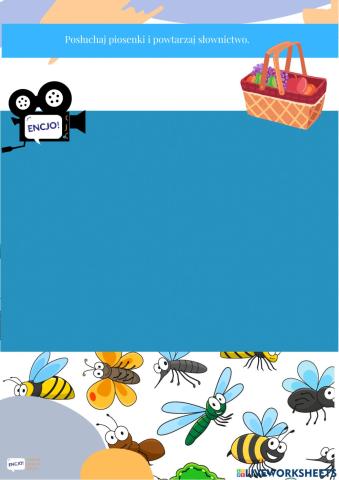 Picnic maluchy insects