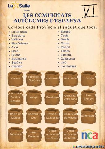 Les Comunitats Autònomes d'Espanya 06
