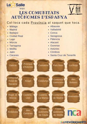 Les Comunitats Autònomes d'Espanya 08