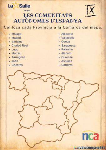 Les Comunitats Autònomes d'Espanya 09