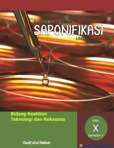 Reaksi Saponifikasi