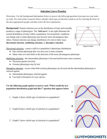 Selection Curve Practice