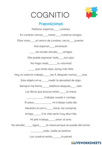 Preposiciones
