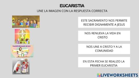 Eucaristia: Jesús pan de vida