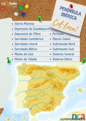 Relleu Peninsula Iberica 01