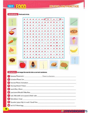 Review Unit 8 I learn