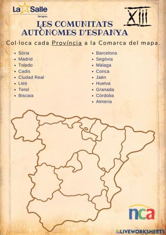 Les Comunitats Autònomes d'Espanya 13