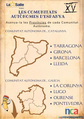 Les Comunitats Autònomes d'Espanya 15