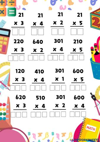 Multiplicaciones