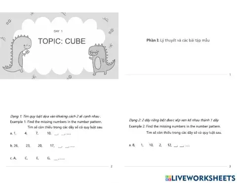 Dãy số có quy luật