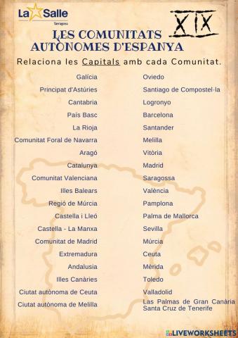 Les Comunitats Autònomes d'Espanya 19